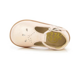 Chaussures Pom d'Api Stand-up Salome Nude Stampy metal