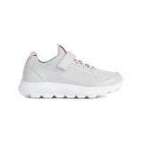 Basket Geox spherica gris clair fuchsia
