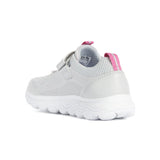 Basket Geox spherica gris clair fuchsia