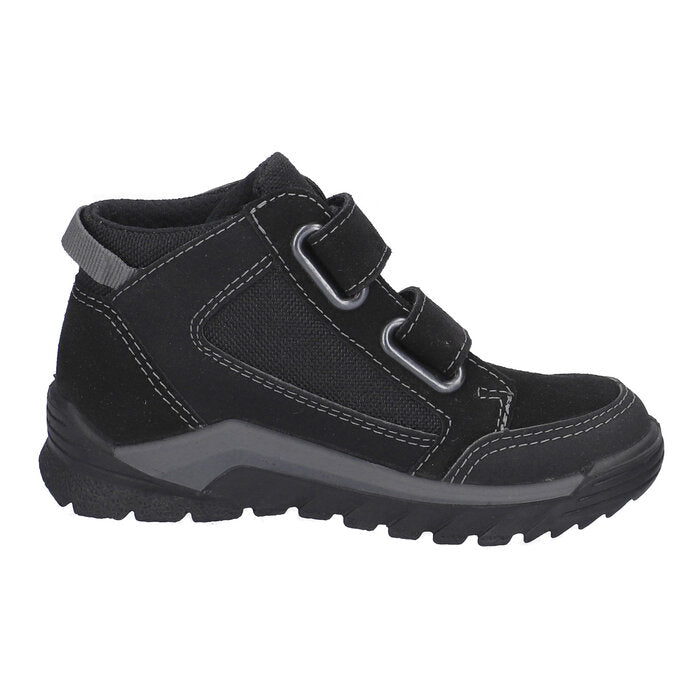 Botte Ricosta noire à double velcro avec une membrane imperméable Sympa-Tex.