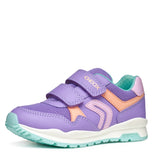Espadrille Geox pour enfant mauve et rose