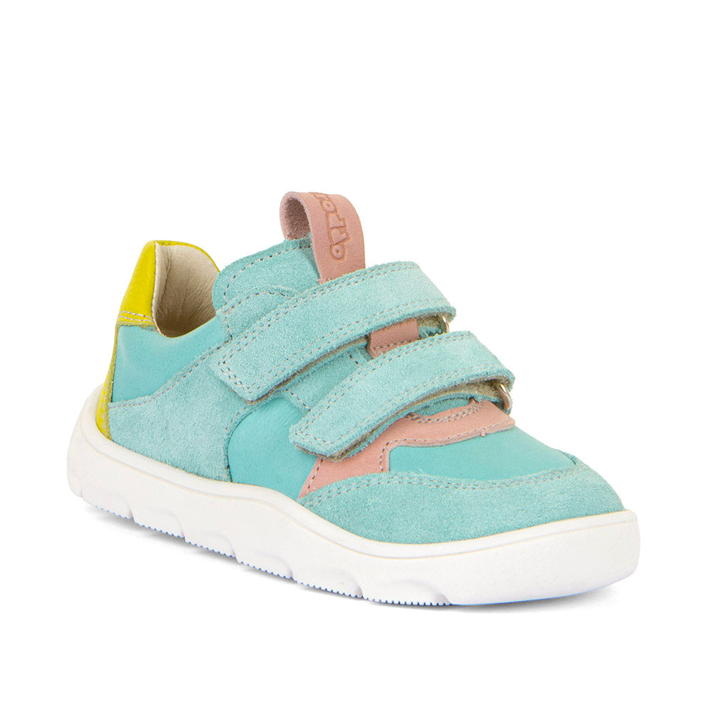 Chaussure Barefoot pour enfant, dans un beau turquoise
