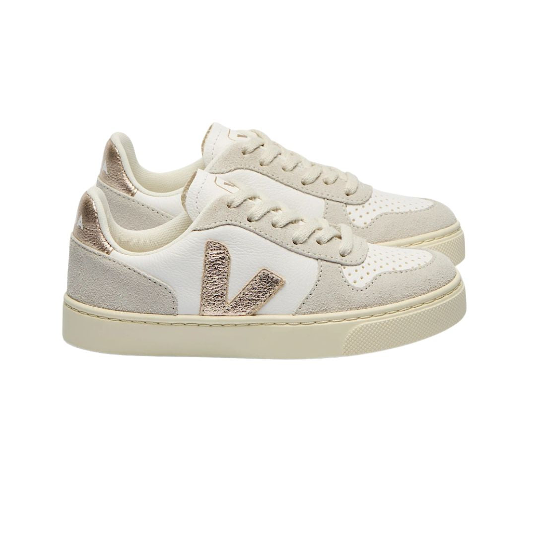 Sneakers Veja Kids couleur sable et platine