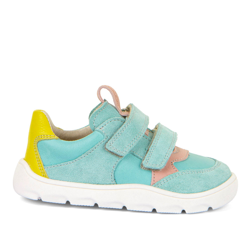 Chaussure Barefoot pour enfant, dans un beau turquoise