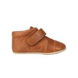 Chausson Souple Petit Nord Velcro Cognac