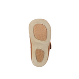 Chausson Souple Petit Nord Velcro Cognac