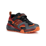 Chaussure Geox J Bayonyc Black Red