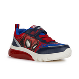 Chaussure Geox J Ciberdron Navy red Spiderman
