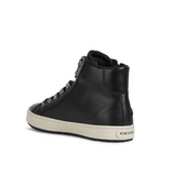 Basket Montante Geox J Kalispera Black DK silver