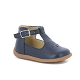 Chaussures Pom d'Api Stand up Salome Veg apple Marine