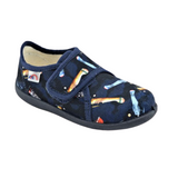 Bellamy Vonvon Navy Airplane Slipper