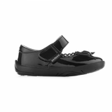 Pediped Betty Black Patent Ballerina Shoe