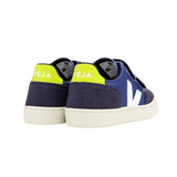 Veja Cobalt white fluo yellow V-12 shoe