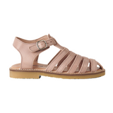 Petit Nord braided soft pink roma sandal