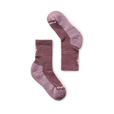 Chaussette Smartwool Enfant Argyle Purple - Matelassage Léger