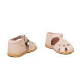 Petit Nord sweetheart cream sandal