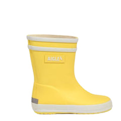Botte de Pluie super confortable, jaune, unisexe, pour enfant, parfait pour la garderie 