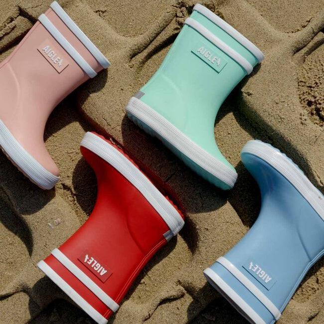 Botte de pluie aigle rouge confortable pour bambins