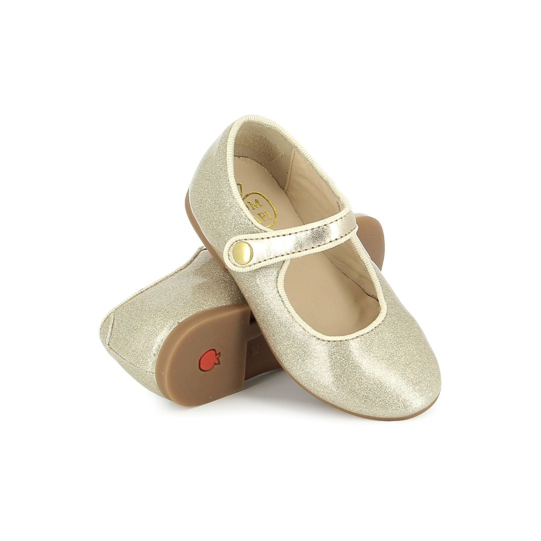 Ballerine pour fille élégante facile à mettre avec velcro 