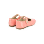 Ballerine rose pour fille à velcro