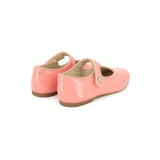 Ballerine rose pour fille à velcro