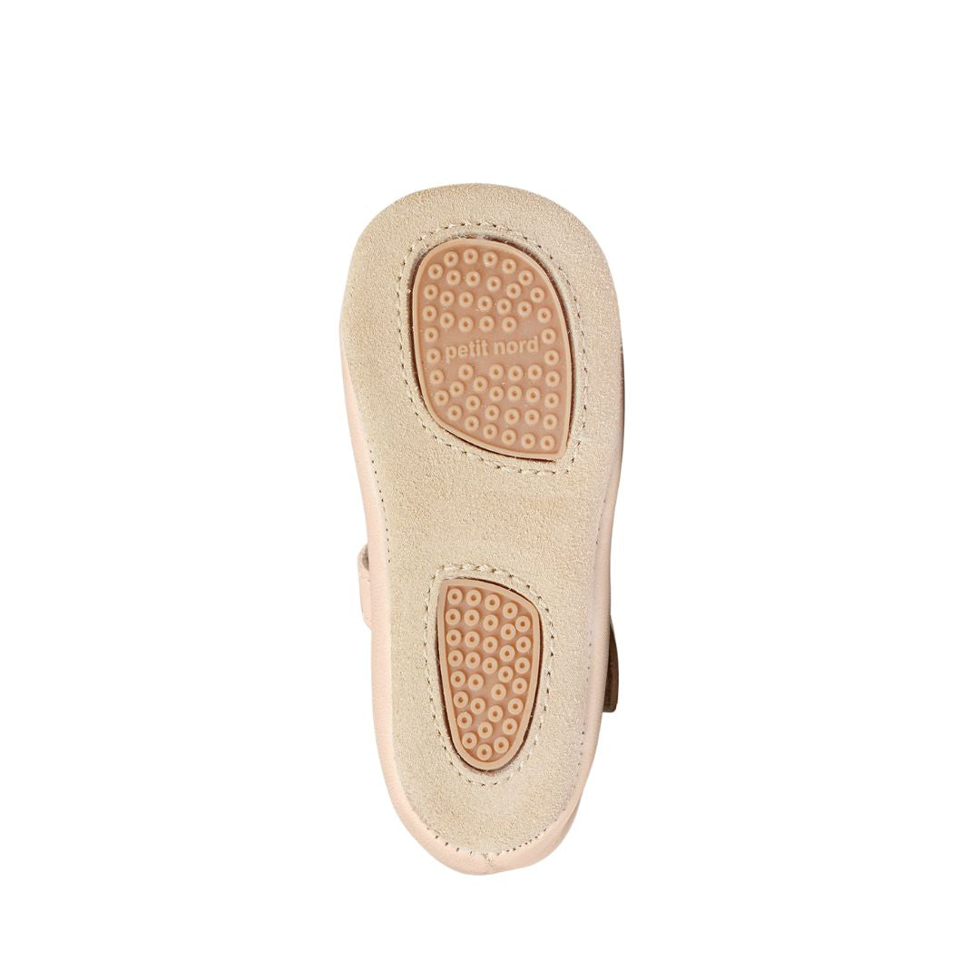 Chausson petit nord super confortable, en cuir, antidérapant, confortable, facile à mettre, couleur passe partout, pour fille, 