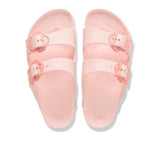 Sandales rose pour enfant avec fleurs