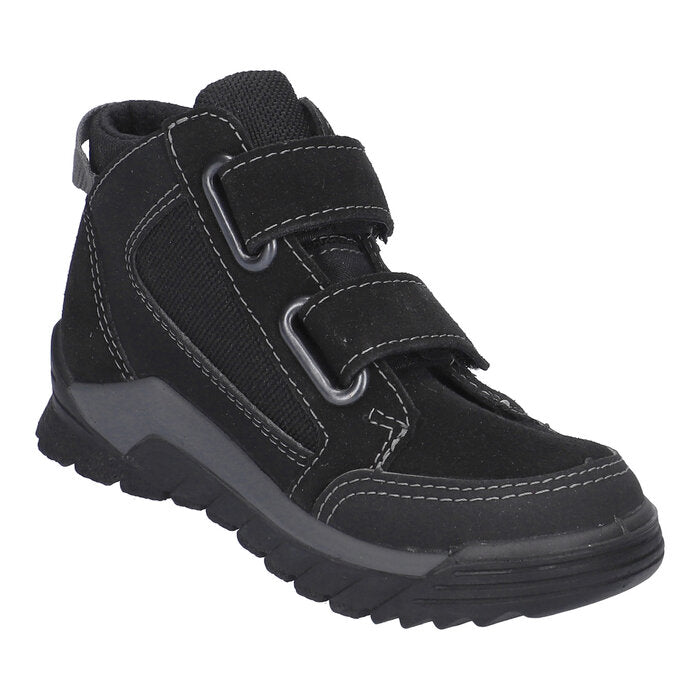 Botte Ricosta noire à double velcro avec une membrane imperméable Sympa-Tex.