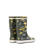 Botte de pluie avec des dinosaures, super confortable, pour les journées pluvieuses 