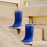 Botte de pluie roi bleu garçon