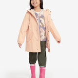 Botte de pluie super confortable, pour fille, rose, facile à mettre,