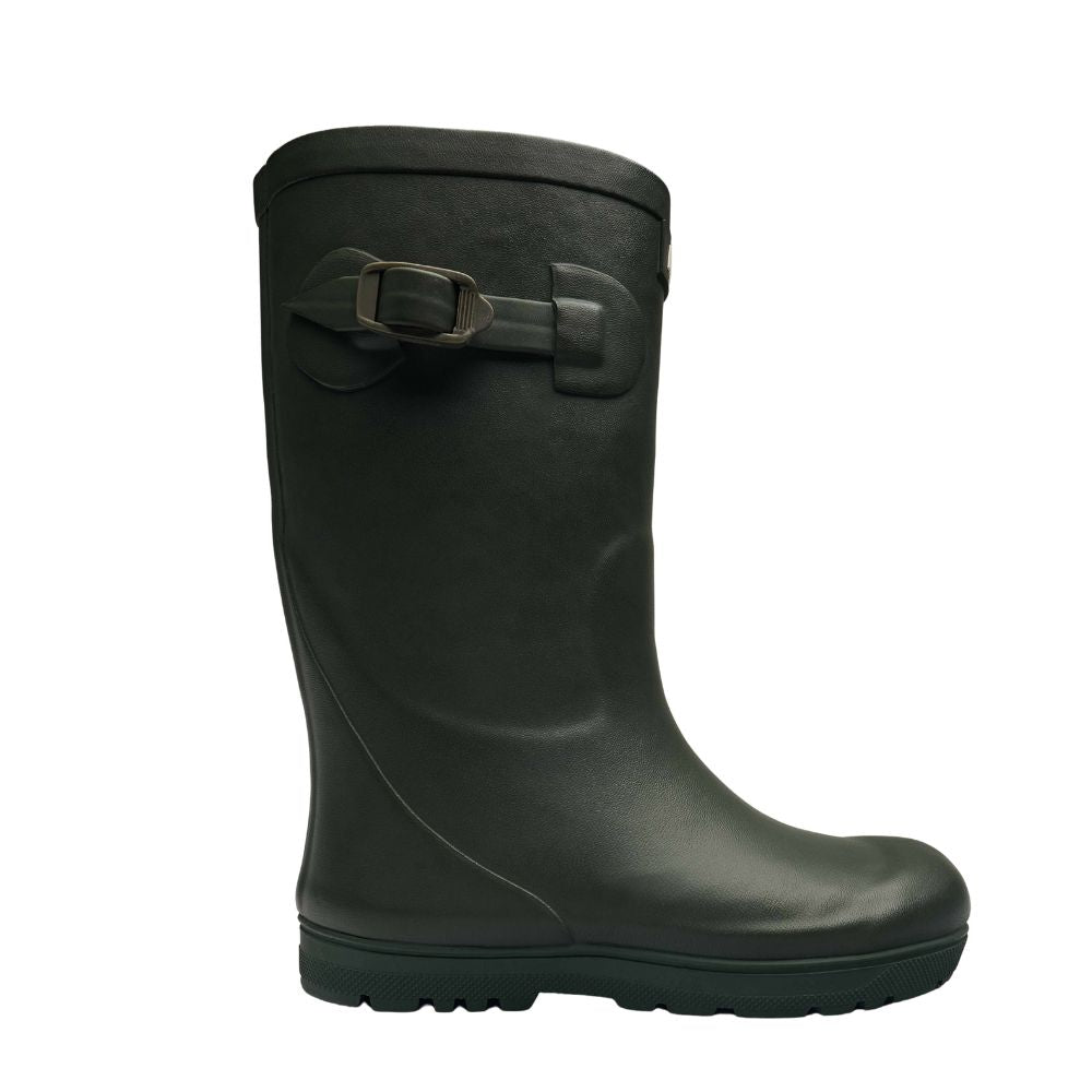 Botte de pluie Aigle pour enfant couleur kaki avec ajustement 