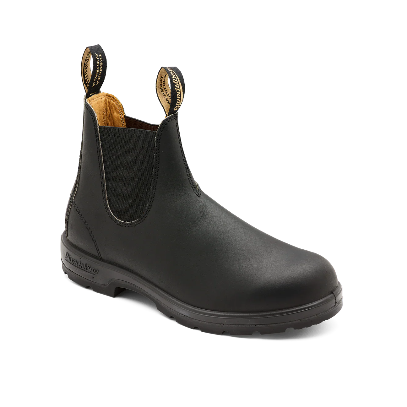 Bottine blundstone noir en cuir super confortable, unisexe, intemporelle, facile à mettre, comfortable