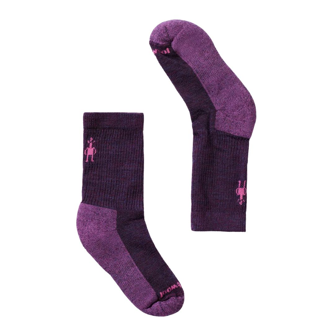Chaussette en mérino super chaude confortable, mauve, 