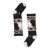 Chaussette Smartwool pour enfant, avec motif ours polaire, chaude, confortable, idéale pour le ski et autre sport d'hiver.