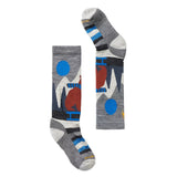 Chaussettes pour enfant motif ours en gris, bleu et marron