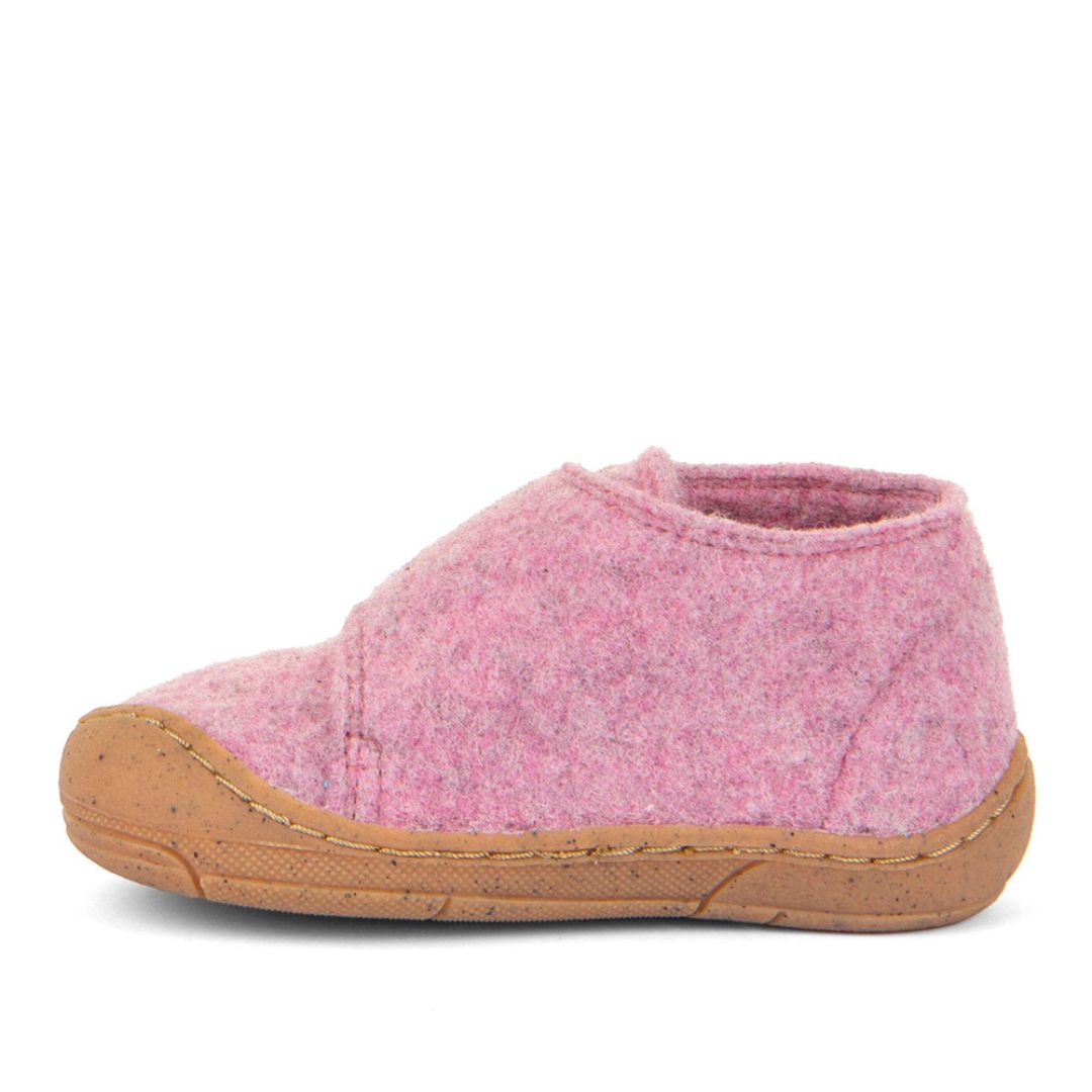 Chausson froddo en laine feutré rose barbie, super doux, chaud et confortable 