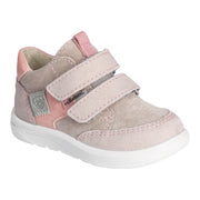 Basket pour enfant Ricosta rose imperméable, avec des attaches velcros. 