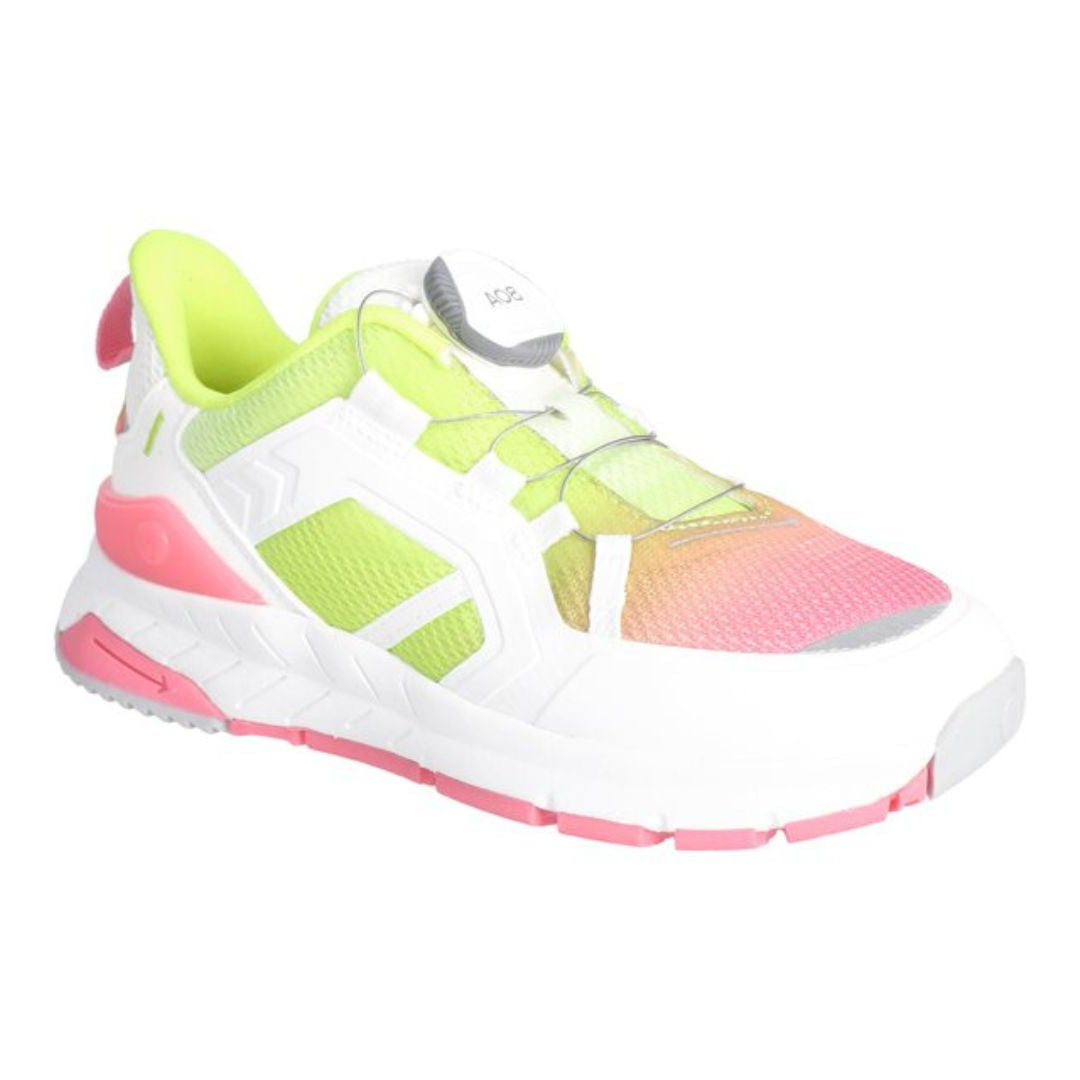 Chaussure sport Ricosta Rose et vert, pour fille, facile à mettre, et confortable, parfait pour toutes les activités du quotidien