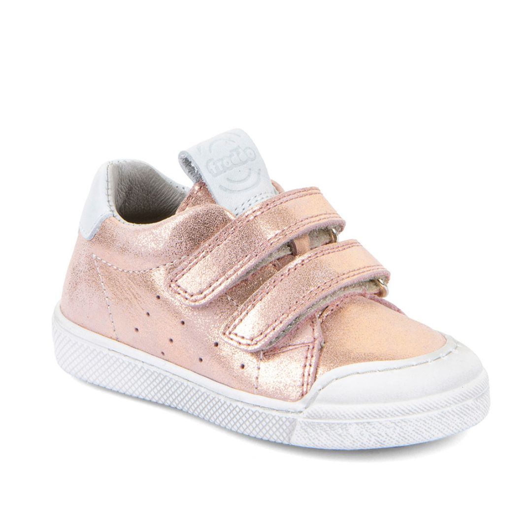 Chassure Froddo Avec deux velcros Facile à mettre super confortable, pour fille, pour la garderie, ajustable, en cuir