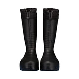 Botte d'hiver chaude, noire, ajustable, confortable, légère facile à mettre, jusqu'à -30 degré, pour hommes et femmes.