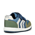 Soulier bébé Geox vert et bleu 
