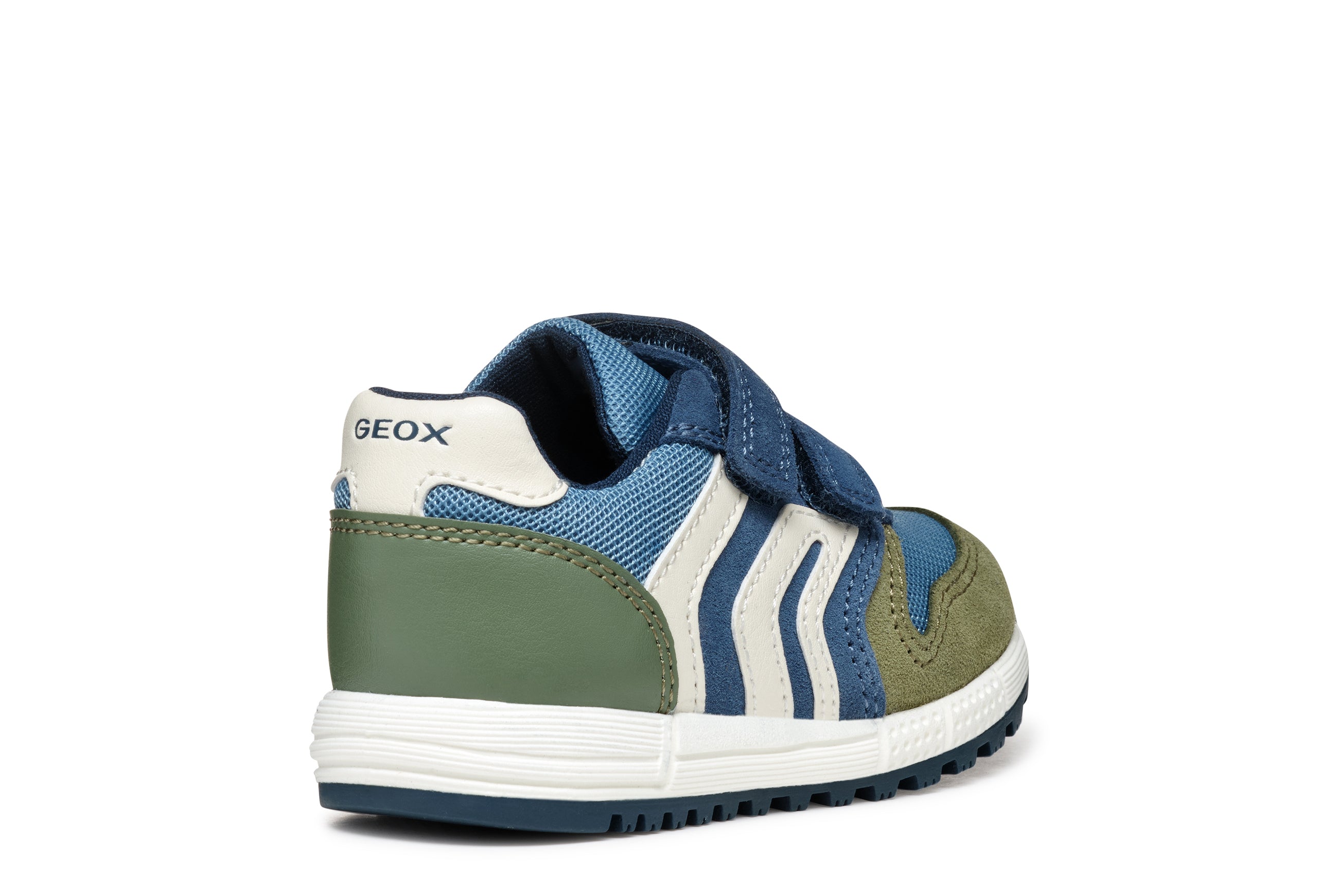Soulier bébé Geox vert et bleu 