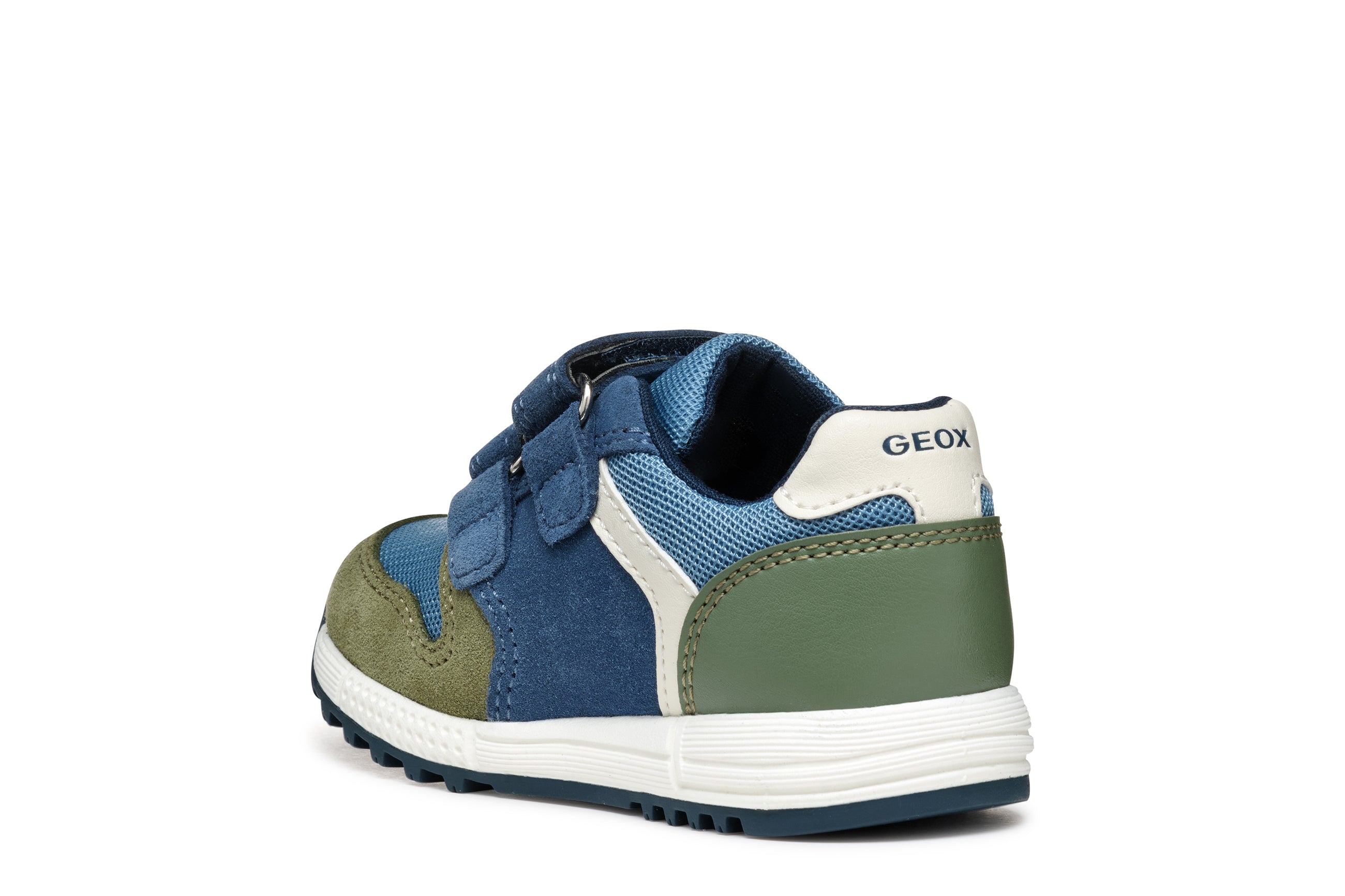 Chaussure Geox pour enfant vert sauge/Bleu aviateur