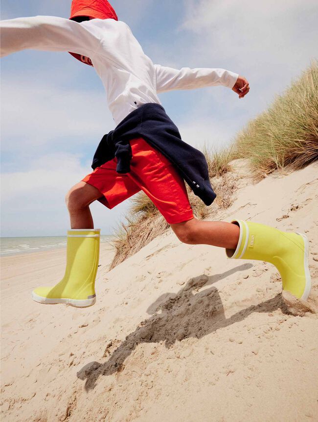 Botte de pluie parfaite pour les enfants super confortable, facile  à mettre 