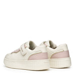 Paire de sneakers stylée pour fille ivoire et rose 