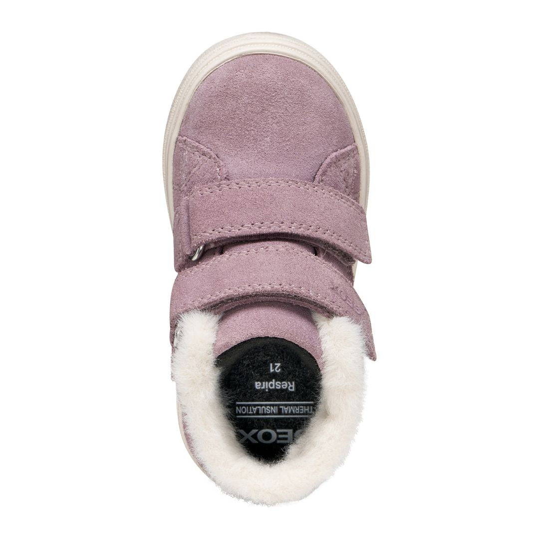 Botte d'hiver, confortable, souple, facile à mettre, chaude, couleur prune, facile à ajuster