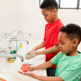 Nailmatic Kids - Pataploof - Set pâte de bain et douche orange et jaune