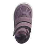 Botte d'hiver Ricosta pour enfant  souple, facile à mettre, confortable, mauve, pour fille, imperméable, doublure en laine de mouton