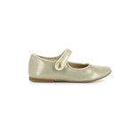 Ballerine pour fille doré scintillante 